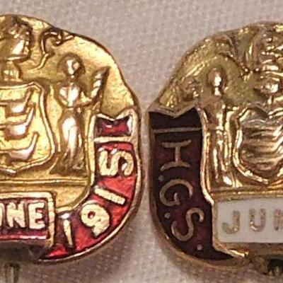 1915 & 1922 10k Pins