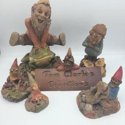 Tom Clarkâ€™s creations are made from a mix of resin, crushed pecans and wood chips. Three of the pieces are signed by the artist. These...