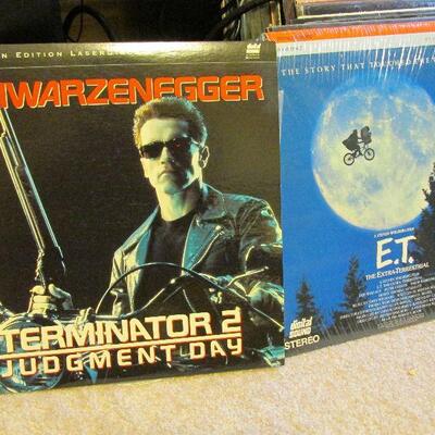 Many laserdiscs
