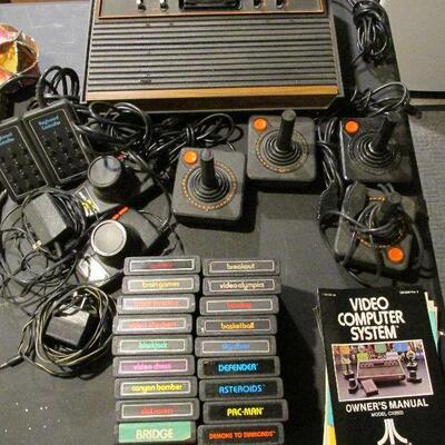 Atari 2600 & 18 games