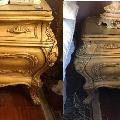 https://www.ebay.com/itm/124486715330	FL4001 Pair of French Provincial Nightstand End Tables Estate Sale Pickup	 $399.99 	 OBO 
