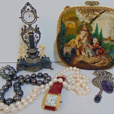 Selection of estate jewelry & fine small objects