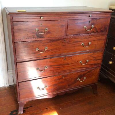 https://www.ebay.com/itm/114609884426	WRG5010 Wooden Chest of Drawers w/ Brushing Slide Estate Sale Local Pickup		 Buy-it-Now 	 $1,695.00 
