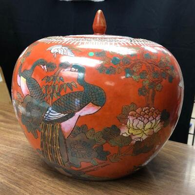 WRY5014A	https://www.ebay.com/itm/124511522355	WRY5014A Vintage Oriental Import Jar Local Pickup		 Buy-it-Now 	 $144.95 
