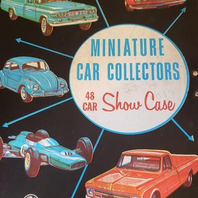 Miniature Car Collectors 48 Car Show Case