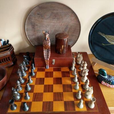https://ctbids.com/#!/description/share/694359 Couroc Tray, Chess Set and More. “Couroc trays are hand inland by master craftsmen with...