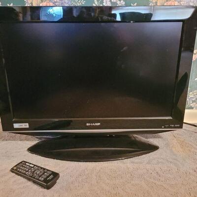 https://ctbids.com/#!/description/share/697697 26” Sharp HD TV with built in DVD player with remote.

 