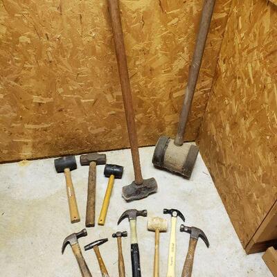 https://ctbids.com/#!/description/share/697737 Collection of mallets and hammers.

 