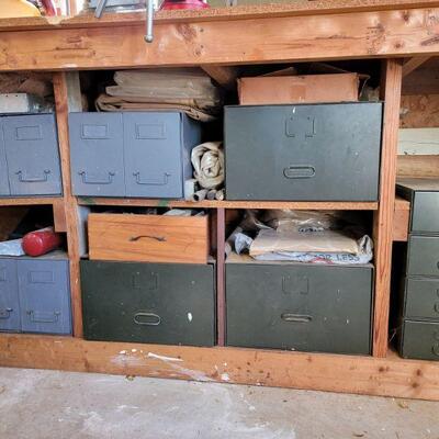 https://ctbids.com/#!/description/share/697708 All of these metal drawers are usable storage. Some do have surprises in them, others are...