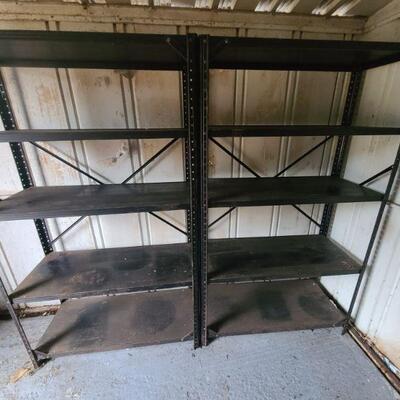 https://ctbids.com/#!/description/share/697730 Shelving heights can be adjusted. Both stands measures 36
