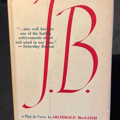 J.B. - Archibald MacLeish - Signed