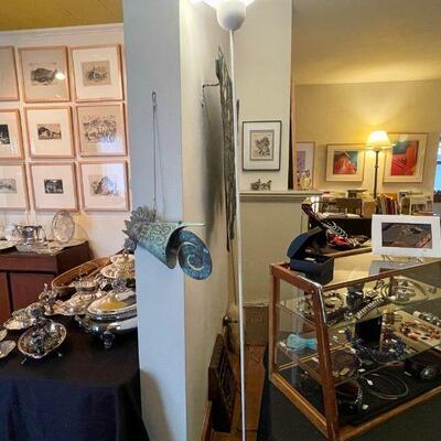 Living/ Dining Room. Prairie Printmakers - Jewelry - Bill Rutheford Hanging Chime