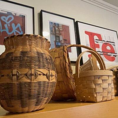 Woven Baskets & Santa Fe Art