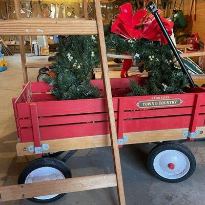 Red Garden Wagon