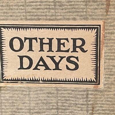 Other Days - Herschel Logan