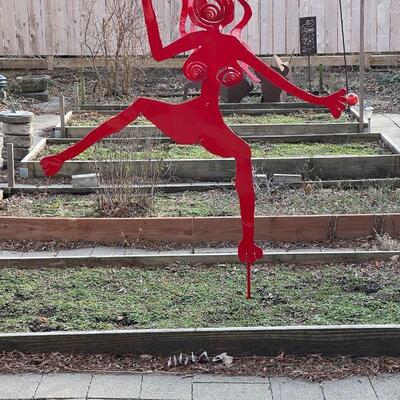 BWE - Signed Metal Art Sculpture