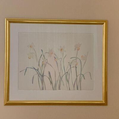 Susan Headley Van Campen, Daffodils, 1980