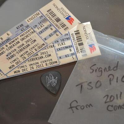 Signed Trans-Siberian Pick