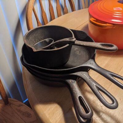 Orange Le Creuset pot SOLD on FB Live Jan 13th