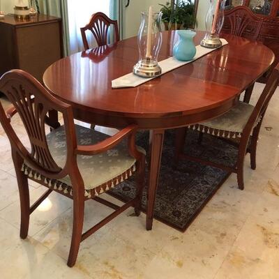 Morganton dining room table and chairs