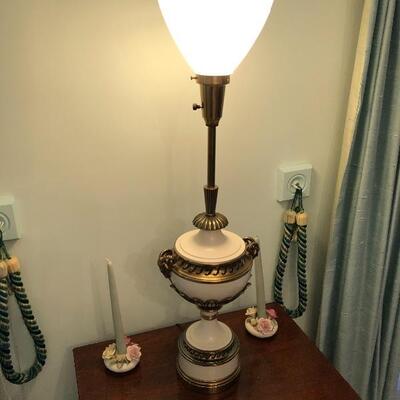 Several unique lamps...