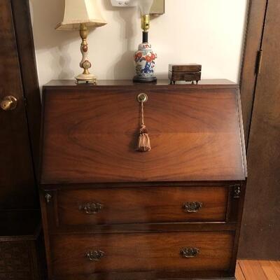 Antique secretary desk