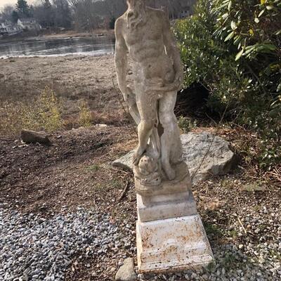 Outdoor garden statues