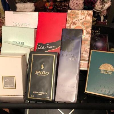 Assorted perfumes