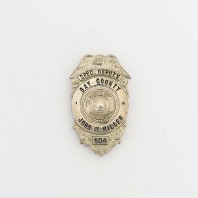 Spec. Deputy Badge - Miniature Replica