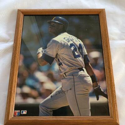 Ken Griffey Autographed Picture