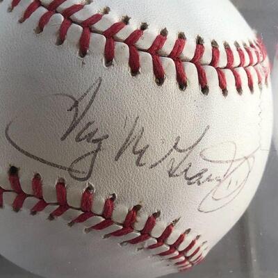 Tug McGraw Autographed Ball