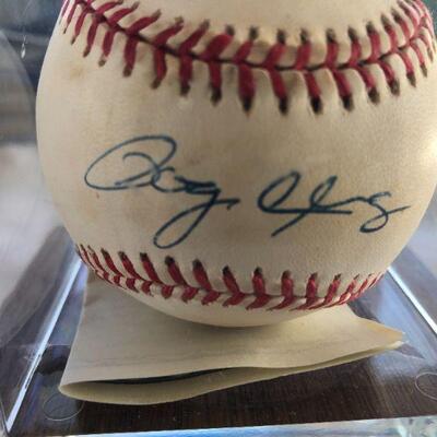 Roger Clemens Autographed Ball