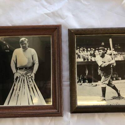 Vintage Babe Ruth and Rogers Hornsby Photos