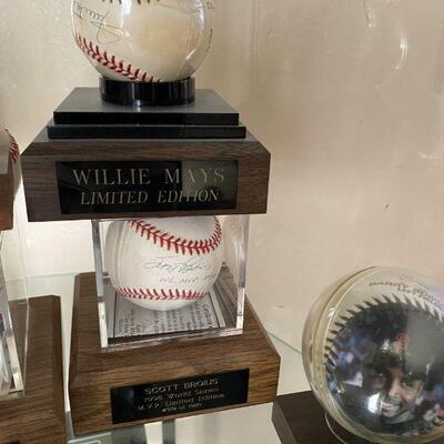 Willie Mays Autographed Ball
