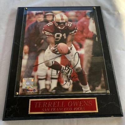 Terrell Owens Autographed Picture