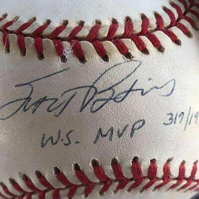 Scott Brosius Autographed Ball