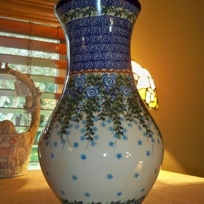 Polish Pottery Vase