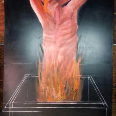 #2046 • Anatomy Painting by Ron Pippin