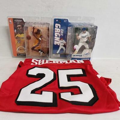 #7160 • Kobe Bryant And Eric Gagne Action Figures And Sherman Jersey
LIVE IN 11d 20h 57min
