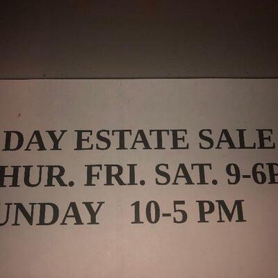 Estate sale photo