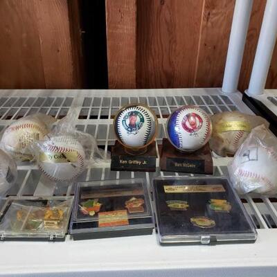 2032	
Signed Baseballs, Baseball Pins, Zoo Pins
Signed Baseballs, Baseball Pins, Zoo Pins