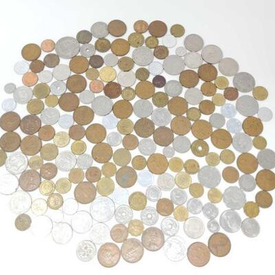 170	
Foreign Currency
Includes Canada, Mexico, Hong Kong, And More. Approx 176 Coins.