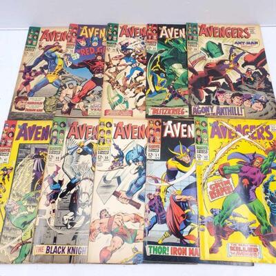 262: The Avengers Comic Books Issues 42-52: ncludes Issues 42, 43, 44, 45, 46, 47, 48, 50, 51, And 52
: 