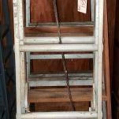#5284 â€¢ Three 6' Ladders, Step Ladder, And 12' Extension Ladder