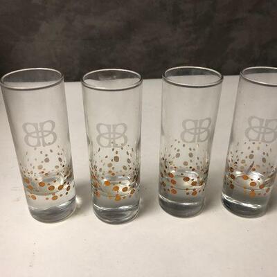 https://www.ebay.com/itm/124545802566	BA5104 (4) Mid Century Modern Liquor Glasses		Auction
