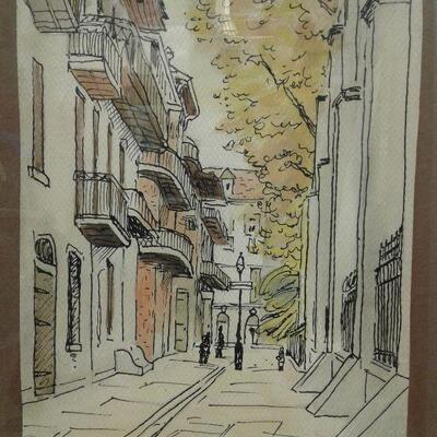 https://www.ebay.com/itm/124540511726	WRG8079 Pirates Alley Harold Louis Tqaard watercolor and ink Pick	Fixed	100
