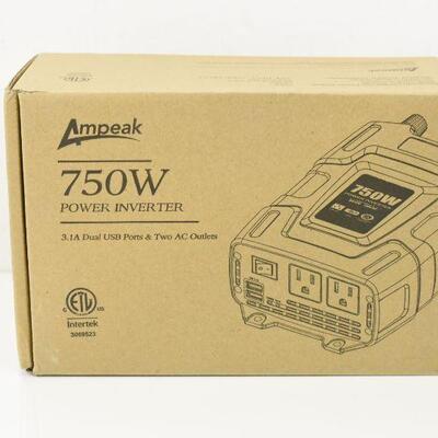 Ampeak 750W Power Inverter