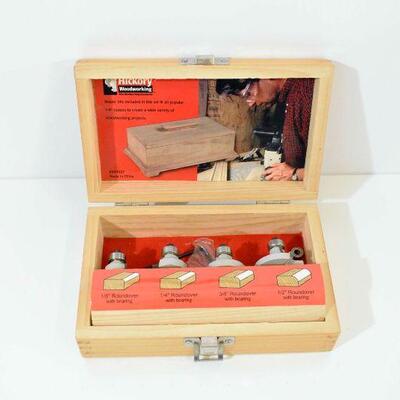 Hickory Woodworking Router Bit Set