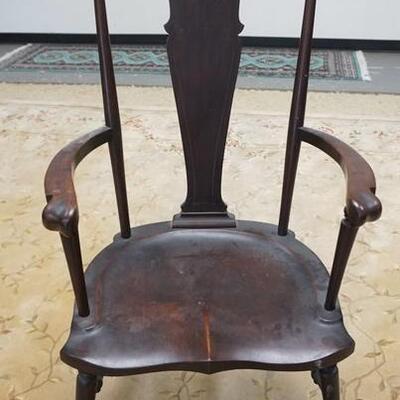 1144	INLAID SPLAT MAHOGANY ARM CHAIR	25	50	10	PLEASE PAY ATTENTION FOR DAILY ADDITIONS TO THIS SALE. PARTIAL UPLOADS WILL BE MADE UP...