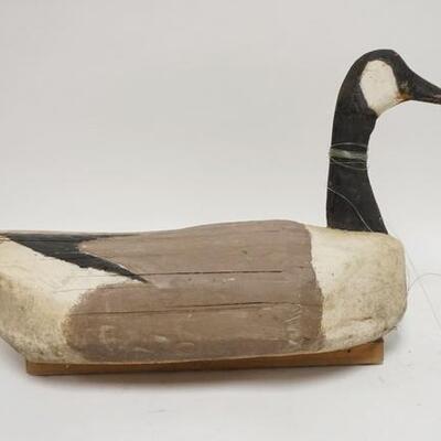 1100	LARGE CARVED WOODEN DUCK DECOY W/ WEIGHT 23 IN L	100	200	25	PLEASE PAY ATTENTION FOR DAILY ADDITIONS TO THIS SALE. PARTIAL UPLOADS...